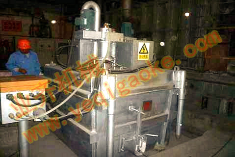 25噸鋁合(he)金熔鑄(zhu)在線除(chú)氣淨化(hua)機