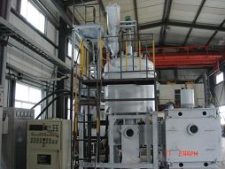 SiCp鋁(lǚ)基複合材(cái)料真空感(gan)應熔煉複(fú)合-成型聯(lian)合爐